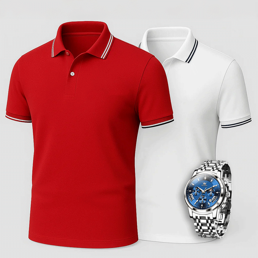 [Buy 2 Pay 1] 2-Pack Premiere Polo Shirts